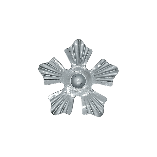 ROSETA 5 PETALOS CON BOTON SIMULADO