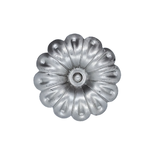 ROSETA MEDIANA CON BOTON SIMULADO