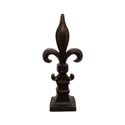 [LA619] ADORNO DE FLOR DE LIS VINTAGE