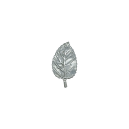 [1201] HOJA DE ROSAL CON TALLO