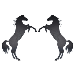 [0102-NAC] PAR DE CABALLOS (GRANDES)