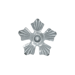 [1382] ROSETA 5 PETALOS CON BOTON SIMULADO